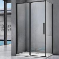 Боковая часть GoodDooor IDEA SP-80-C-B 80x195 прозрачные стекла картинка