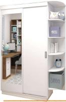 Шкаф-купе ЭлиГард Лагуна ШЛ-04.П.1 (белый) картинка