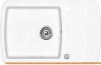 Кухонная мойка Aquasanita Lira SQL101AW (alba 710) картинка