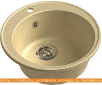 Кухонная мойка GranFest QUARZ Z-08 (бежевый) картинка