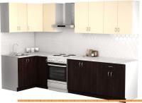 Кухня S-Company Клео лайт 1.2x2.5 левая (венге магия/песочный) картинка