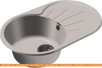 Кухонная мойка GranFest GF-R750L (серый шелк) картинка