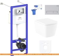 Унитаз Lavinia Boho Relfix Aveo Rimless 7 в 1 87050207 (матовый пластик) картинка