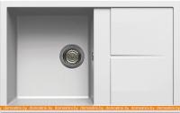 Кухонная мойка Elleci Unico 300 Bianco Titano 68 картинка