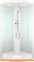 Душевая кабина Domani-Spa Delight 99 90x90 (сатин матовое стекло/белый) картинка