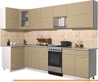 Кухня Интерлиния Мила Gloss 50-12x29 (капучино глянец) картинка