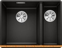 Кухонная мойка Blanco Subline 340/160-F 525984 (черный) картинка
