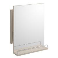 Зеркало Cersanit Smart с полкой выдвижное белый картинка
