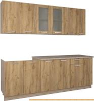 Кухня Интерлиния Мила 23 (дуб золотой) картинка