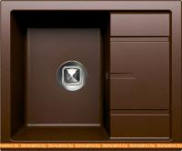 Кухонная мойка Tolero R-107 (коричневый) картинка