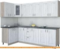 Кухня Интерлиния Мила Хольц 12x26 (дуб белый) картинка