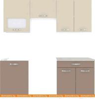 Кухня ВерсоМебель Эко-5 1.9 (латте/бежевый) картинка