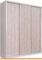 Шкаф-купе Рэйгрупп 176450 YSX Elgon РГ-09.03 (ясень снежный/сосна натуральная/хром) картинка