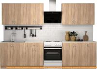 Кухня S-Company Клео лайт 2.5 (дуб сонома/дуб сонома) картинка