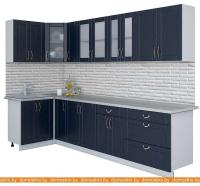 Кухня Интерлиния Мила Крафт 1.2x3.1 (дуб королевский) картинка