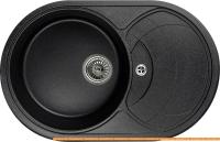 Кухонная мойка Granula 7801 (шварц) картинка