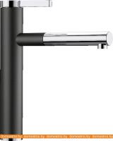 Смеситель Blanco Linee-S (черный) картинка