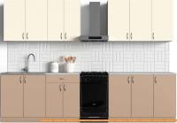 Кухня S-Company Клео колор 2.6 (макиато/ваниль) картинка