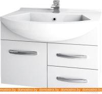 Тумба под умывальник Dreja Alfa New 75 99.0307 (белый) картинка
