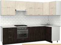 Кухня S-Company Клео крафт 1.2x2.9 правая (угольный камень/шелковый камень) картинка