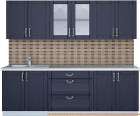 Кухня Интерлиния Мила Крафт 2.4Б (дуб королевский) картинка