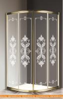 Душевой уголок Cezares Giubileo-R-2-80-Scorrevole-CP-G картинка