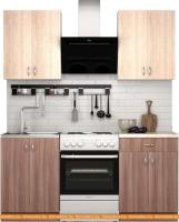 Кухня S-Company Клео лайт 1.2 (ясень шимо темный/ясень шимо светлый) картинка