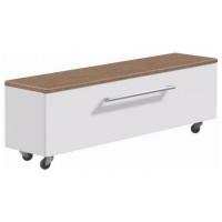 Тумба Акватон Логика 110 лен выкатная картинка