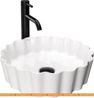 Умывальник Rea Melisa (белый) картинка