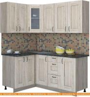 Кухня Интерлиния Мила Хольц 12x18 (дуб сонома) картинка