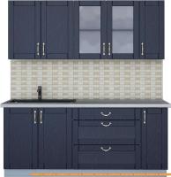 Кухня Интерлиния Мила Крафт 1.9Б (дуб королевский) картинка