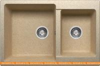 Кухонная мойка Polygran F-15 (песочный) картинка