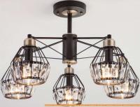 Люстра Евросвет 70075/5 (черный) картинка