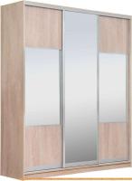 Шкаф-купе Рэйгрупп 203 TTX Elgon РГ-08.06 (дуб торонто/хром) картинка