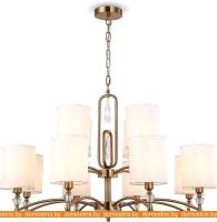 Подвесная люстра Freya Riverside FR1007PL-12BS (латунь) картинка