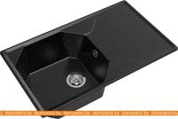 Кухонная мойка GranFest GF-U-840L (черный) картинка