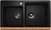 Кухонная мойка Ulgran U-200 (черный) картинка