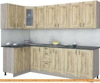 Кухня Интерлиния Мила Хольц 12x26 (дуб золотой) картинка