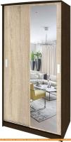 Шкаф-купе Кортекс-мебель Лагуна ШК01-01 (венге/дуб сонома) картинка