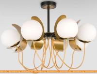 Люстра Евросвет 70110/8 (Черный) картинка