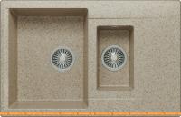 Кухонная мойка Polygran Brig-770 (песочный 302) картинка