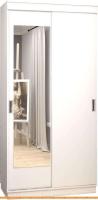 Шкаф-купе ЭлиГард Лагуна ШЛМ-01.1 (белый) картинка