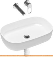 Умывальник Lavinia Boho Bathroom 21510152 (раковина, Смеситель, Сифон) картинка