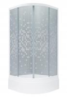 Душевой уголок Triton Стандарт В1 90x90 мозаика картинка