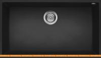 Кухонная мойка Elleci Quadra 130 Undermount Nero G40 картинка