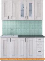 Кухня Интерлиния Мила Хольц 15 (шимо светлый) картинка