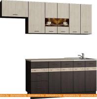 Кухня Senira Вяселка 2/1 1.6м + шкаф настенный В-083 картинка