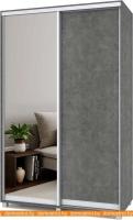 Шкаф-купе Modern Роланд 1400 (600) (камень темный) картинка