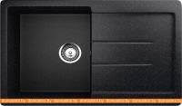 Кухонная мойка Ulgran U-507 (черный) картинка