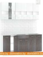 Кухня Кортекс-мебель Корнелия Экстра 1.7 без столешницы (белый/береза) картинка